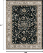 RELEANY Washable Area Rug, Large 10'x12', Water Repellent, Pet Friendly - Image 2