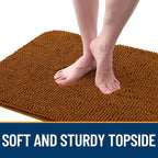 OLANLY Dog Door Mat for Muddy Paws 36x24, Super Absorbent Chenille Mud Mat | - Image 4