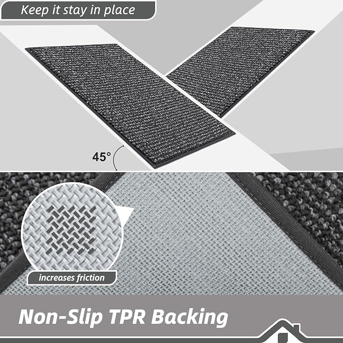 BEQHAUSE Kitchen Runner Rugs 32"x84", Kitchen Mats - Image 4