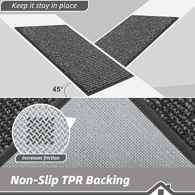 BEQHAUSE Kitchen Runner Rugs 31"x96", Kitchen Mats - Image 4