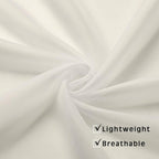 Ivory Sheer Curtains 63 Inches Long - Image 4