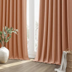 100% Blackout Curtains 102 Inch Length 2 Panels Set - Image 10