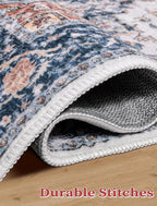 SERISSA 2'6"x12' Washable Non Slip Boho Runner Rug - Image 7
