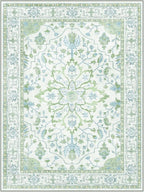 RELEANY Washable Area Rug, Square 8'x8', Water Repellent, Pet Friendly - Image 9