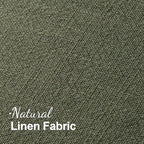 MIULEE Linen Fringe Decorative Euro Throw Pillow Covers Olive Green 28x28 | Set - Image 5
