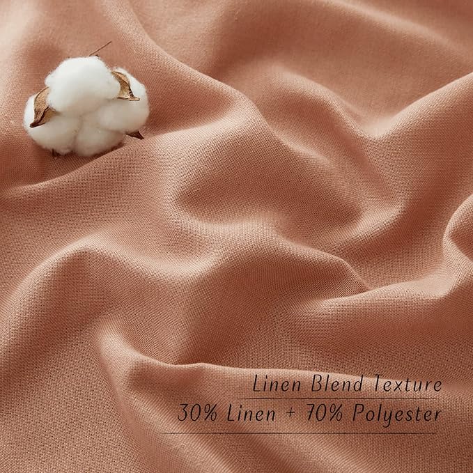 NICETOWN Thick Linen Textured Curtains - Image 4
