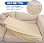 Water Repellent Sofa Cushion Slipcovers, Stretch Spandex 3 Seats Sette Cushion - Image 5