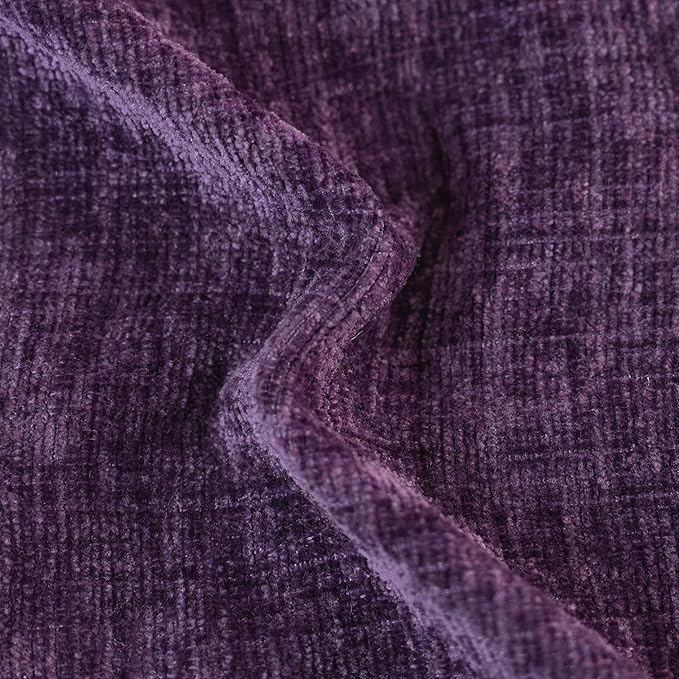 CaliTime Decorative Couch Throw Pillow Covers 20 X 12 Inches Plum Purple | Pack - Image 2