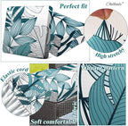 CALBODE 12Pcs Stretch Patio Cushion Cover Outdoor Cushion Cover Replacement - Image 3