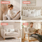Utopia Bedding 14x22 Pillow Inserts, 2 Pack | Indoor cushion inserts - Image 5