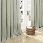 Sage Green Curtains 80 Inches Length - Image 6