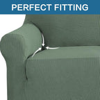 H.VERSAILTEX Stretch Couch Cover Loveseat Covers - Image 5