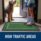 OLANLY Front Door Mat Outside 47x17, All-Season Heavy-Duty Rubber Doormat | - Image 7