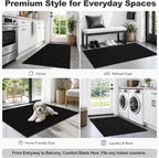 Super Absorbent Front Door Mat, 29.5" x 17", Non-Slip Washable Indoor Doormats - Image 8