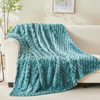 NEWCOSPLAY Fleece Clouds Cozy Queen Blanket - Image 8