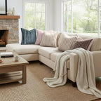 decorUhome Fall Faux Fur Throw Pillow Covers 18x18 Set of 2 Tan | Decorative - Image 7