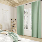 100% Blackout Curtains 102 Inch Length 2 Panels Set - Image 8