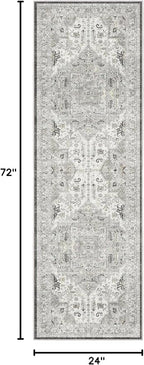 Madane Washable Runner Rug 2x6 Runners - Image 2