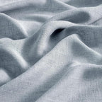 MIULEE Chambray Blue Linen Curtains 52x72 Inch Long - Image 4