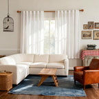 MYSKY HOME Short White Sheer Curtains - Image 8