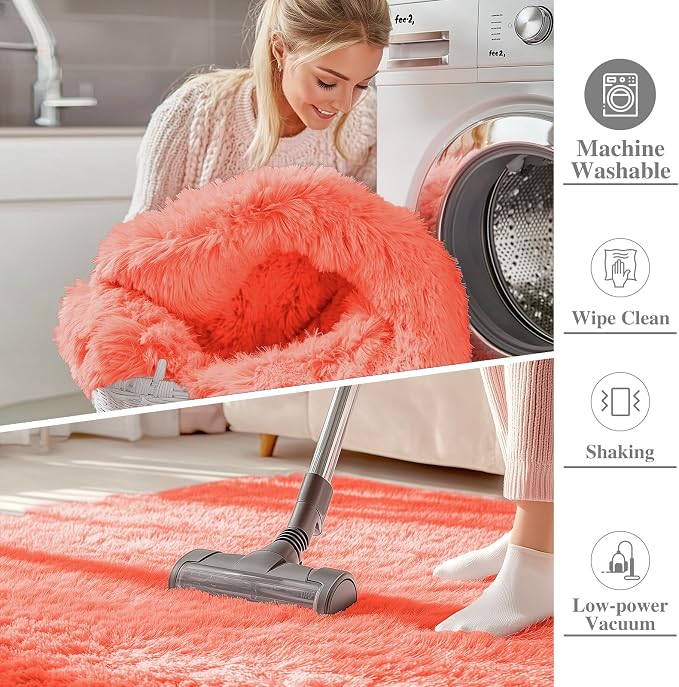 OLANLY 5x8 Machine Washable Large Area Rugs - Image 2