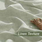 RYB HOME Sheer Curtains 108 inches, Extra Long Floor to Ceiling Curtains | - Image 4