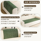Couch Covers for Dogs Washable, 27.6"x70.9" Non Slip Couch Covers for Loveseat - Image 4