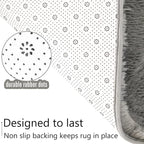 LOCHAS 2x8 Runner Rugs for Hallway, Fluffy Area Rugs for Bedroom - Image 5