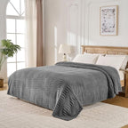 Grey Throw Blanket - Image 7