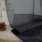 Sheer Black Curtains, Sheer Curtains 63 inch Length 2 Panels Set, Rod Pocket - Image 6
