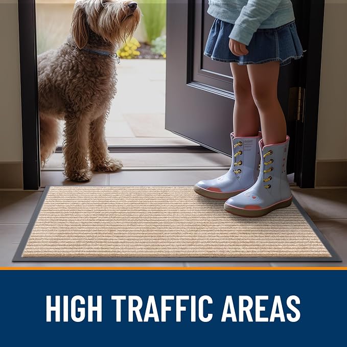 OLANLY Front Door Mat 71x23, Waterproof Heavy-Duty Indoor Outdoor Doormat | - Image 7
