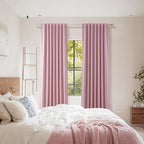100% Blackout Curtains 84 Inch Length 2 Panels Set - Image 8