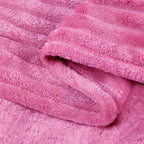 BEDELITE Ribbed Jacquard Hot Pink Blankets Queen Size - Image 4