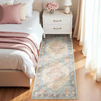 RELEANY Washable Area Rug, Runner 2'x6', Water Repellent, Pet Friendly - Image 3