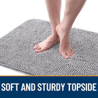 OLANLY Dog Door Mat for Muddy Paws 54x32, Super Absorbent Chenille Mud Mat | - Image 4