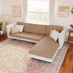 Waterproof Sectional Sofa Cushion Covers, L Shape Couch Slipcovers | L Shape - Image 2