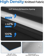 114"x60" Portable Blackout Curtains Blackout Blinds - Image 7