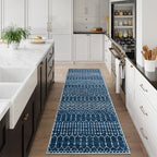Lahome Moroccan Washable Runner Rug 2x10, Non Slip Hallway Runner Rug 10 Ft - Image 5