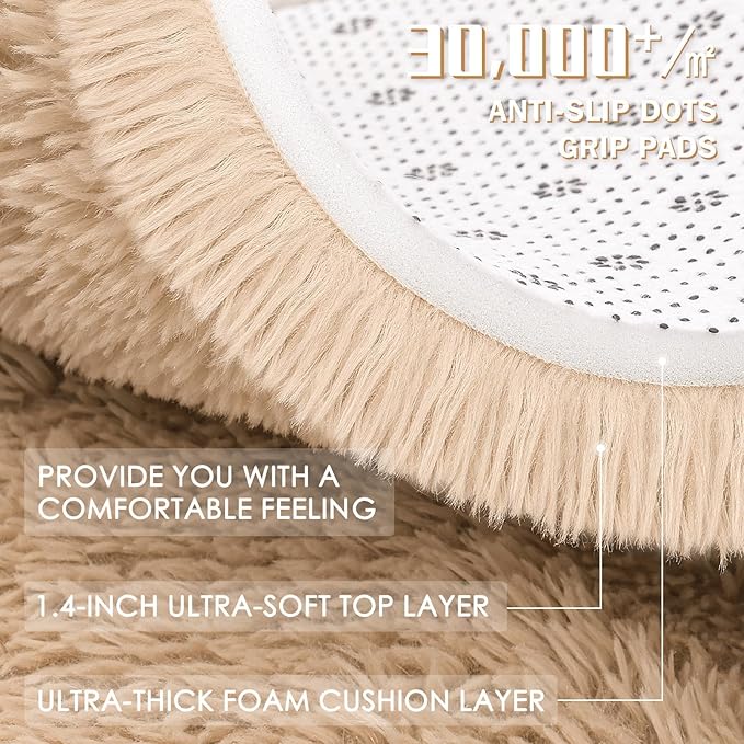 OLANLY 7x12 Machine Washable Large Area Rugs - Image 8