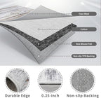3x20 Washable Hallway Runner Rug: Extra Long Runners - Image 4