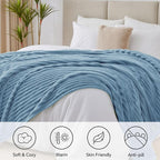 BEDELITE Ribbed King Size Blanket - Image 2