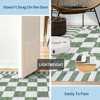 GarveeHome Checkered Washable 2x3 Rug Small Area Rugs Non-Slip - Image 6