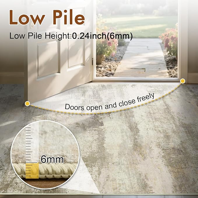 9x12 Ft Extra Large Washable Area Rugs - Image 7