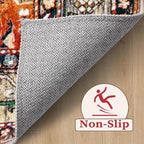 SERISSA 2x3 Washable Non Slip Boho Small Area Rug - Image 4