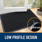 OLANLY Front Door Mat 35x23, Waterproof Heavy-Duty Indoor Outdoor Doormat | - Image 4