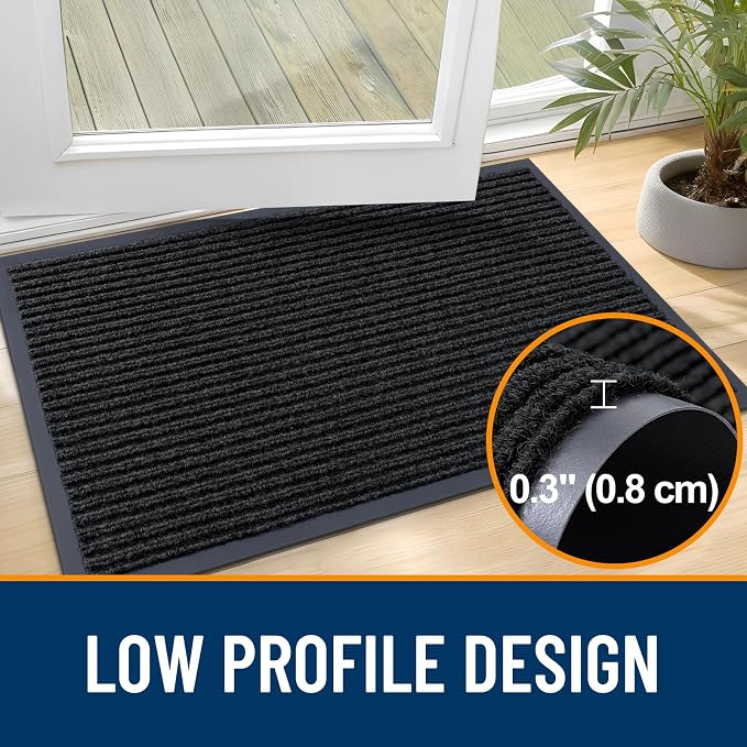 OLANLY Front Door Mat 71x30, Waterproof Heavy-Duty Indoor Outdoor Doormat | - Image 4