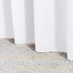 NICETOWN White Curtains for Sliding Door - Image 6