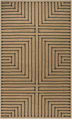 Lahome Geometric 2x8 Runner Rug, Neutral Non Slip Kitchen Entryway Runner | - Image 8