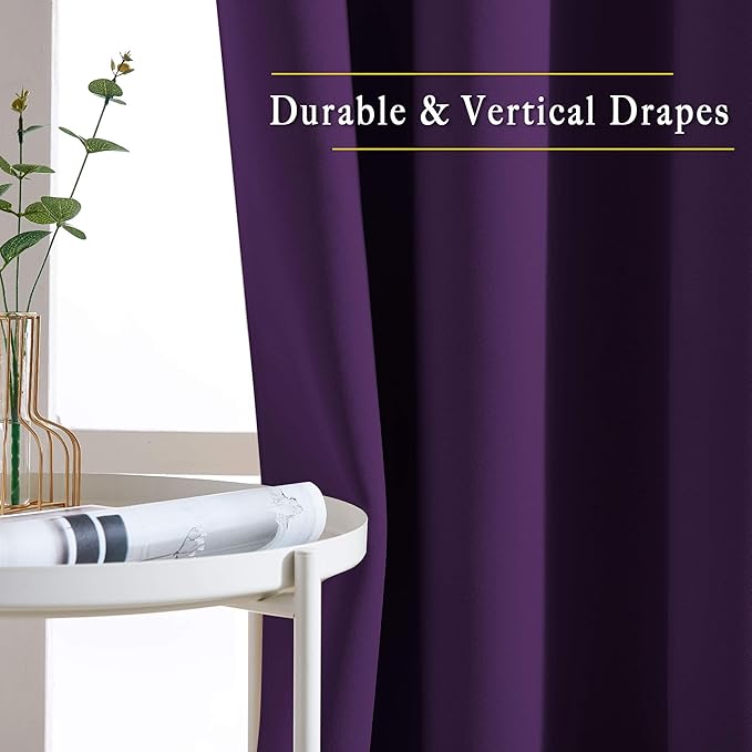 NICETOWN Blackout Curtains Drapery Panels - Image 3