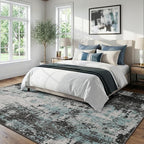 RELEANY Washable 8'x10' Abstract Area Rug - Image 2